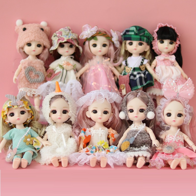 Boneka Topper Barbie Toper Barbie Boneka Hiasan Mainan Anak Motif Lucu