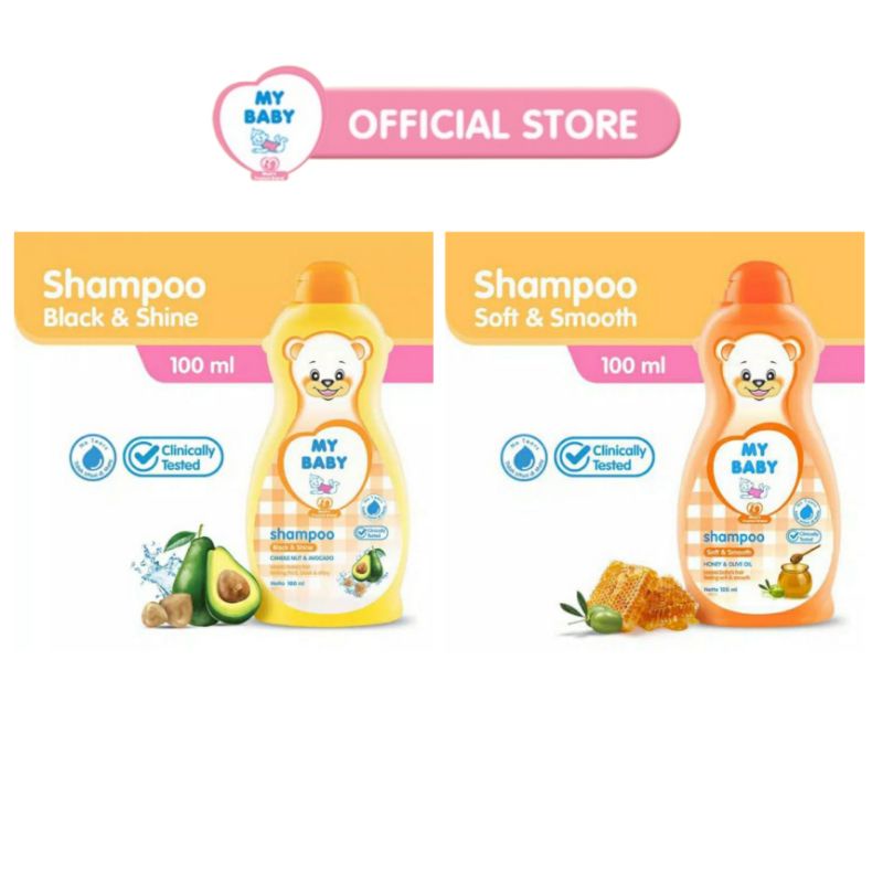 My Baby Shampoo 100 ml (Varian Black &amp; Shine/Soft &amp; Smooth)