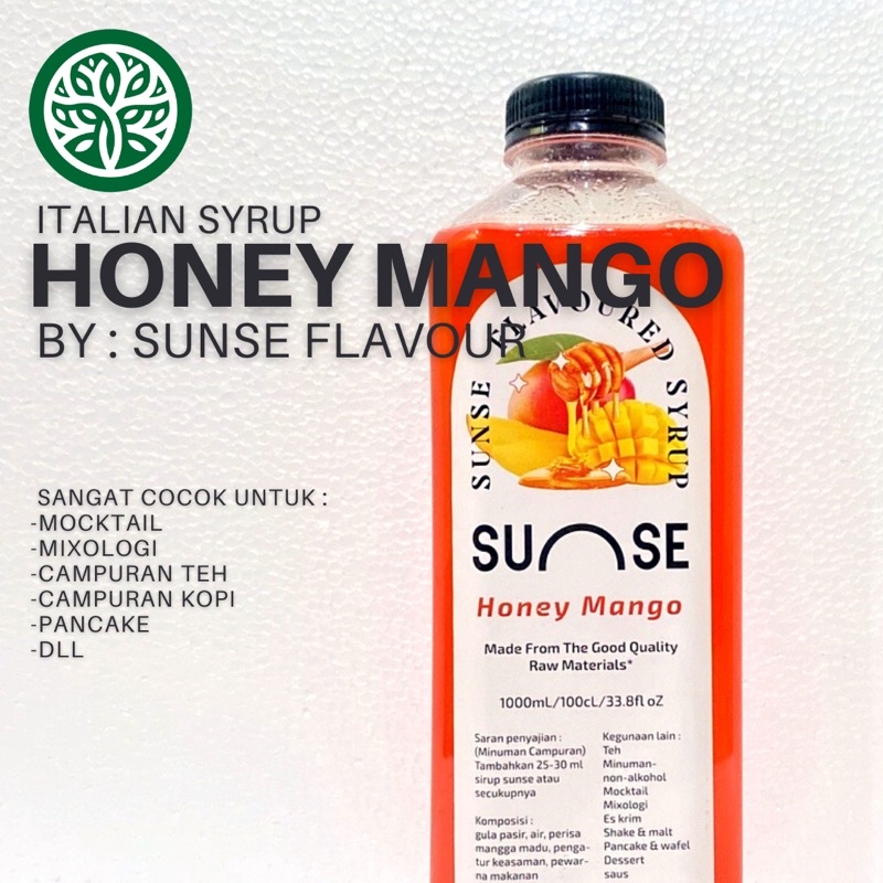 

ECOVILL COFFEE - Italian Syrup Honey Mango By Sunse flavour