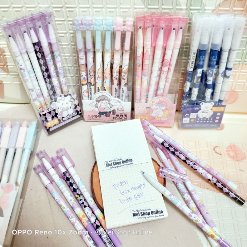 

PULPEN AJAIB BISA DIHAPUS TINTA BIRU Motif Lucu Tinta Lancar