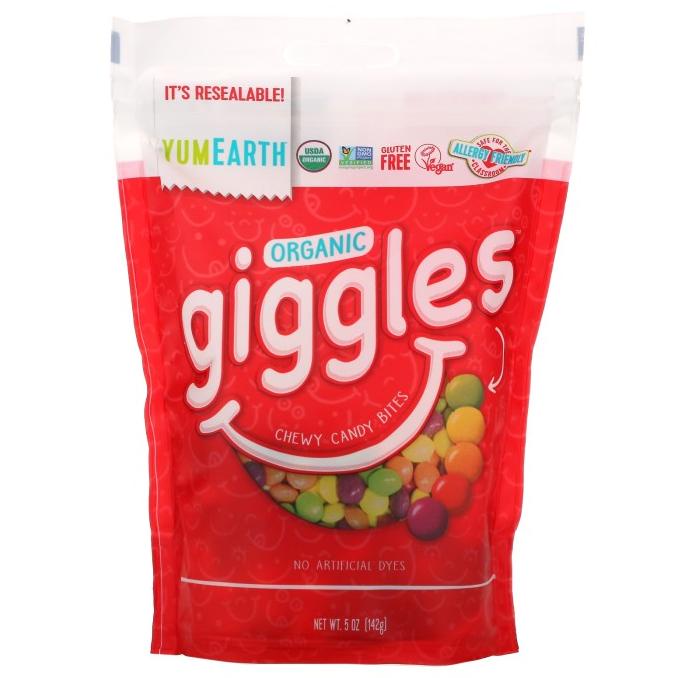 

BAYAR DITEMPAT Yumearth Organic Giggles Permen Organik Chewy Candy Bites 142g /PERMEN LUNAK/PERMEN VIRAL/PERMEN MILO/PERMEN YUPI/PERMEN JADUL/PERMEN KARET