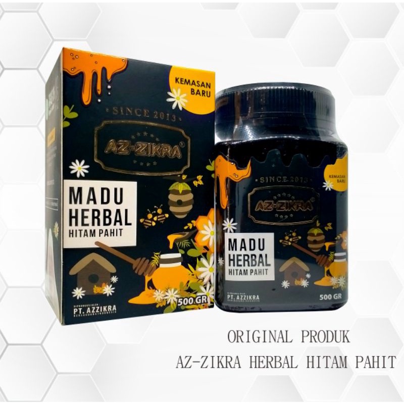 Madu Az-ZIKRA Madu Hitam Pahit Asli