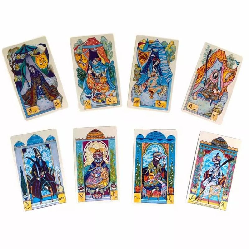 Orient Tarot 12x7cm include guide paper