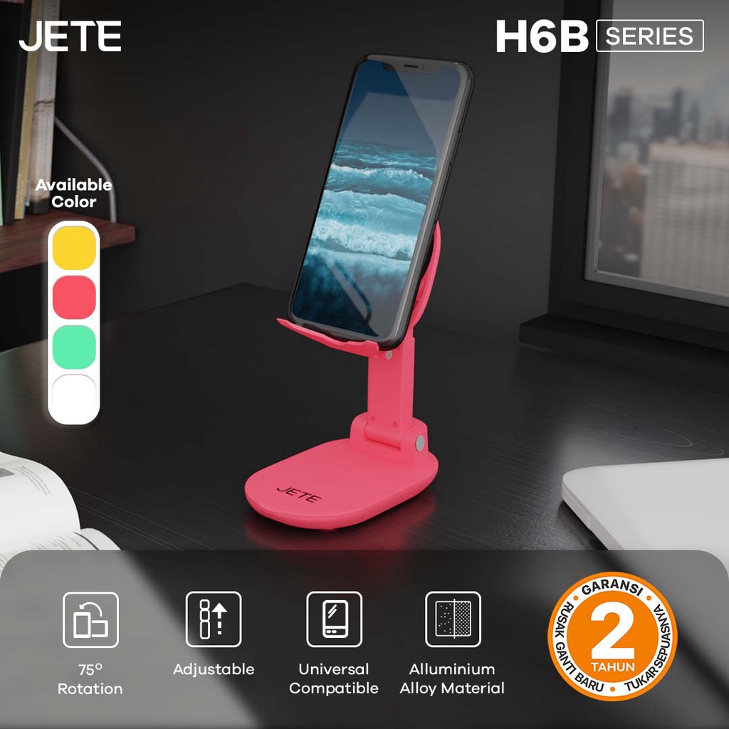 Holder HP Meja Stand HP JETE H6B - Garansi 2 Tahun