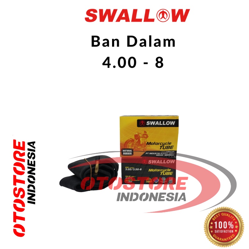 Ban Dalam Sepeda Motor 400-8 ring 8 Swallow