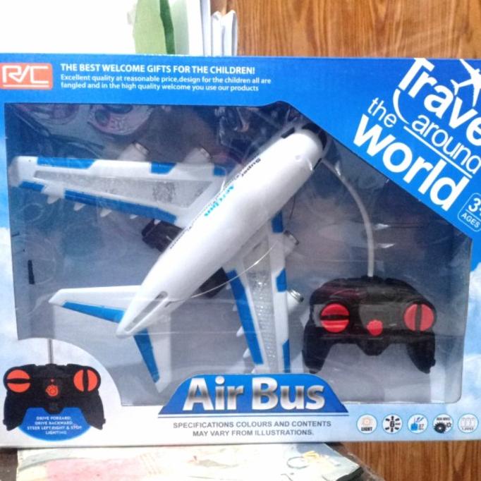 mainan pesawat airbus remot mainan remot anak