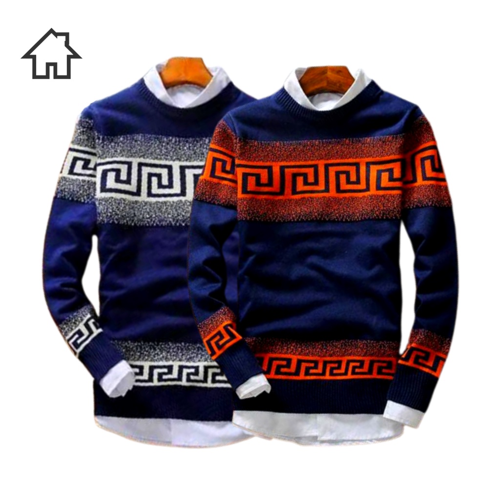 Sweater Rajut Pria LABIRIN DOTY 7get Hight Quality
