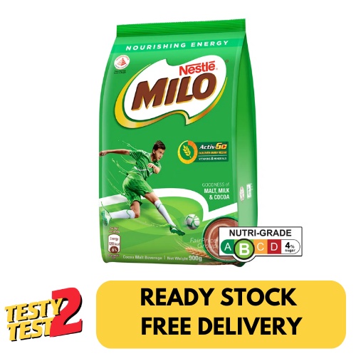 

Milo Chocolate Malt Drink Powder with Milk - Regular 900g