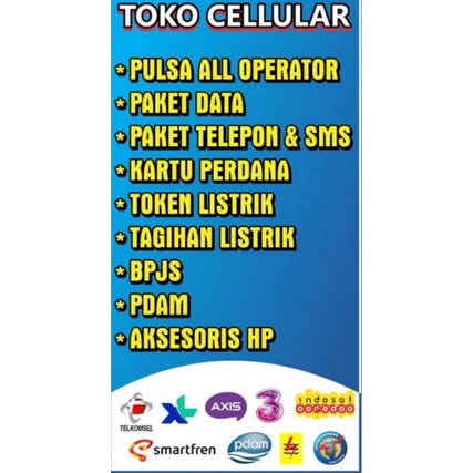 sedia pulsa all operator dan token listrik
