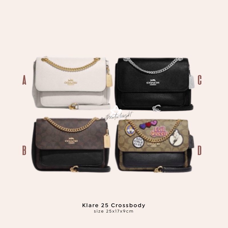 [READY GRATIS ONGKIR] CH KLARE 25 SHOULDER CROSSBODY BAG