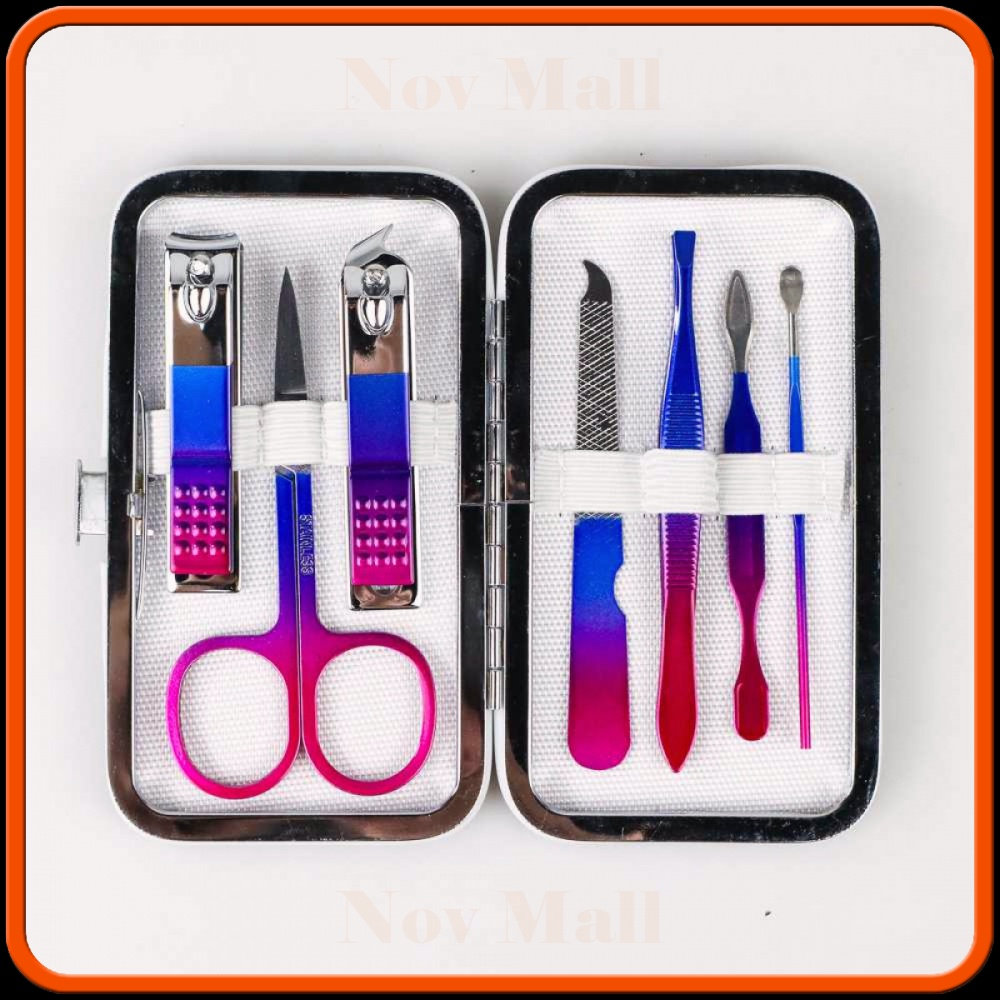 Nail Art Set Gunting Kuku Manicure Pedicure 7 PCS -BY304