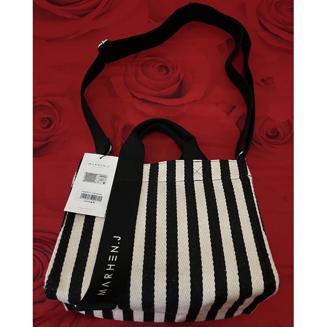 Marhen J Rico Mini Stripe Black