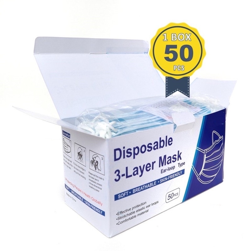 masker 3ply/masker dewasa/masker termurah