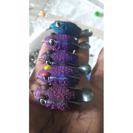 Soft frog  Soburay lure 3D