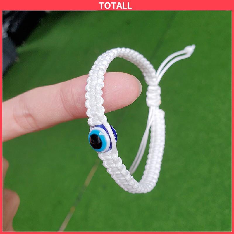 COD Gelang Tali Simple Evil Eye Biru Gelang Merah Keberuntungan-Totall