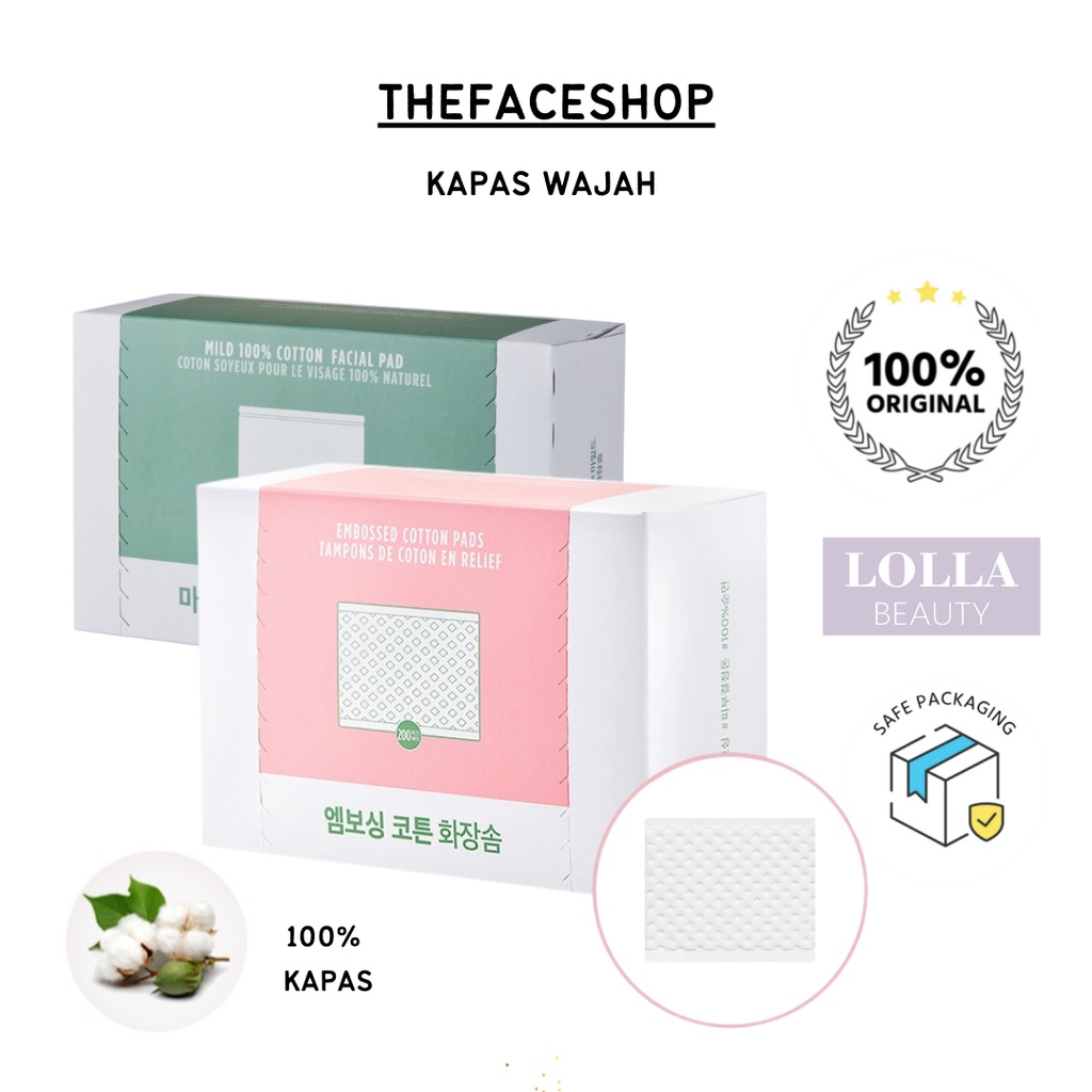 THEFACESHOP - Kapas Wajah / Cotton Pad