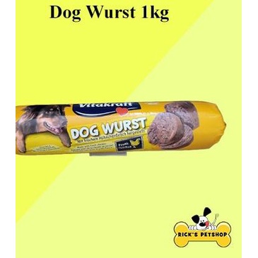 Vitakraft Dog Wurst Chicken 1kg Snack Anjing Sosis Anjing