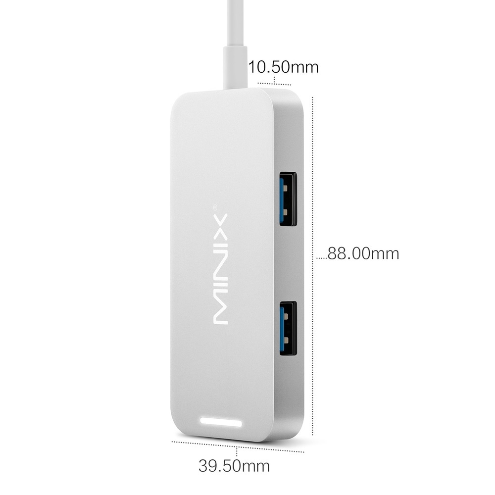 AKN88 - MINIX NEO C Mini - USB-C Multiport Adapter with HDMI Output