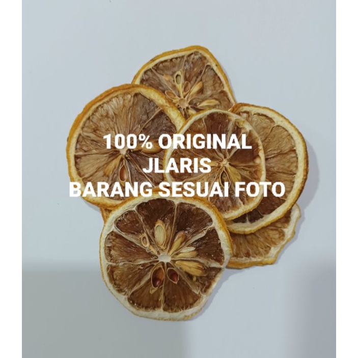 

premium Dried Lemon Slice 100gram / Jeruk Lemon Iris kering