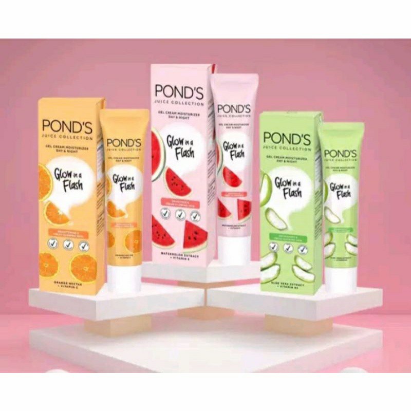 POND'S JUICE COLLECTION GEL CREAM MOISTURIZER DAY &amp; NIGHT 20gr