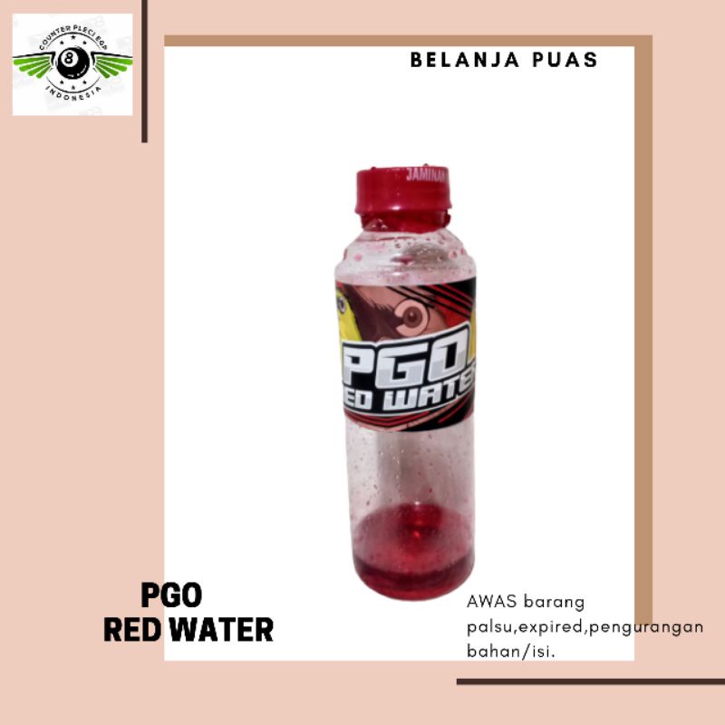 PGO RED WATER DOPING MULTIVITANIN UNTUK BURUNG PLECI