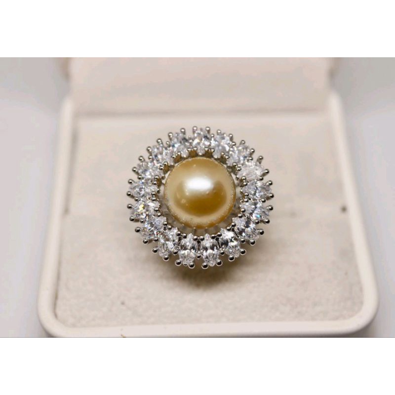 PROMO BERSERTIFIKAT CINCIN MUTIARA LAUT ASLI IKAT MUTIARA LAUT ASLI