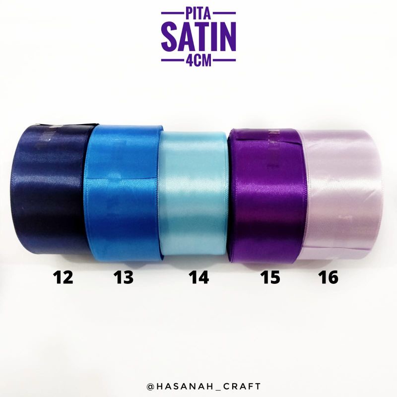 

Pita Satin 4cm Rainbow Colorfull
