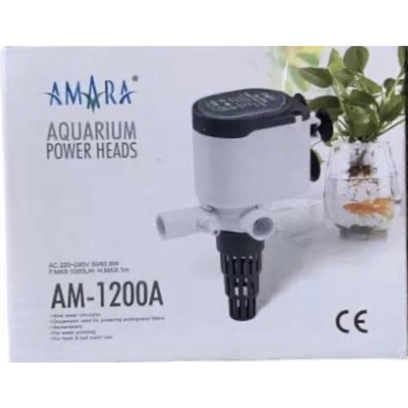 POMPA AIR POWER HEAD AQUARIUM AKUARIUM AQUASCAPE AMARA AM 3900A AM3900A AM 3900-A