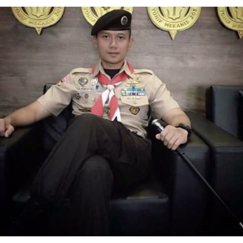 Baret Pramuka Laken Premium SD SMP SMA Untuk Penggalang dan Penegak Prima Falcon