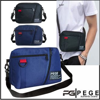 Tas Selempang Bahu PEGE Sling Bag Pria Model Polos Kasual - PG 8932