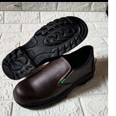 sepatu safety pendek slip on cocok untuk kerja