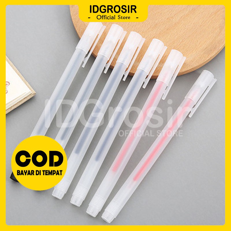 

IDgrosir Pena Pulpen Bolpoin Pen Tinta Gel Cair IDG-ST0010