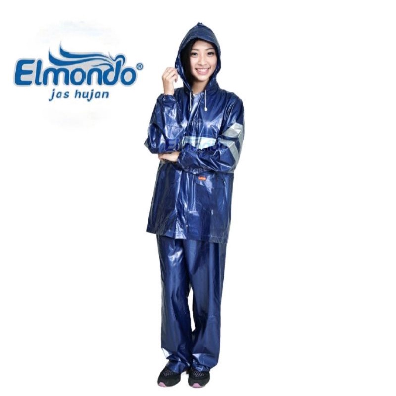 Jas hujan Elmondo stardust 907 setelan jaket celana tebal awet