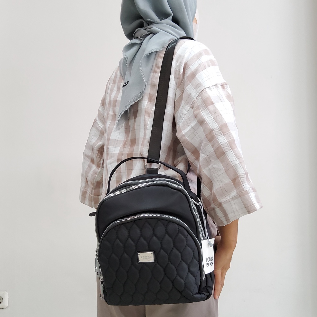 Tas Selempang Wanita Import Ransel Cewek Merk Farnell 1088