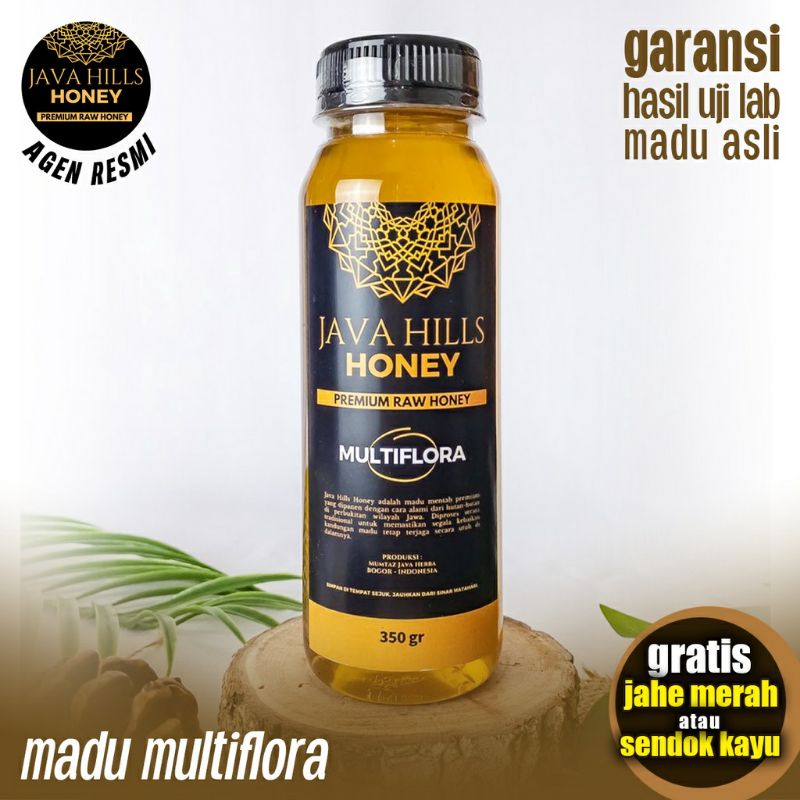 

MADU MULTIFLORA 330 GR || MADU HERBAL JAVA HIILS HONEY