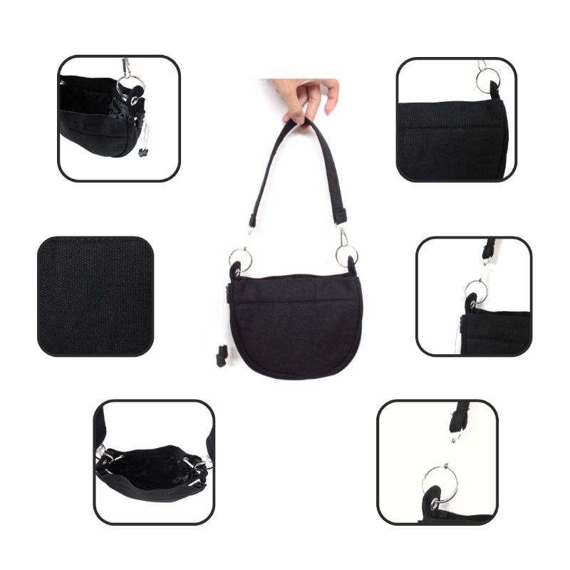 SELUSA PIXIE SHOULDERBAG | Tas Mini Serut Tas Bahu Tas Selempang