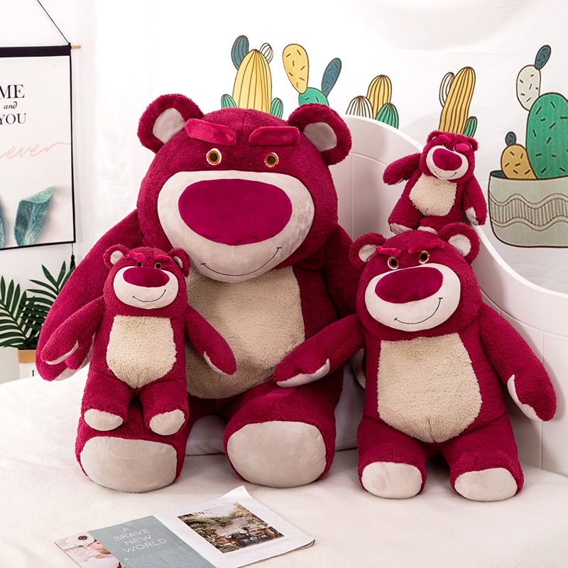 Toy Manyo Story Strawberry Bear Lembut Mewah Mainan Alat Peraga Boneka Hadiah Anak Boneka