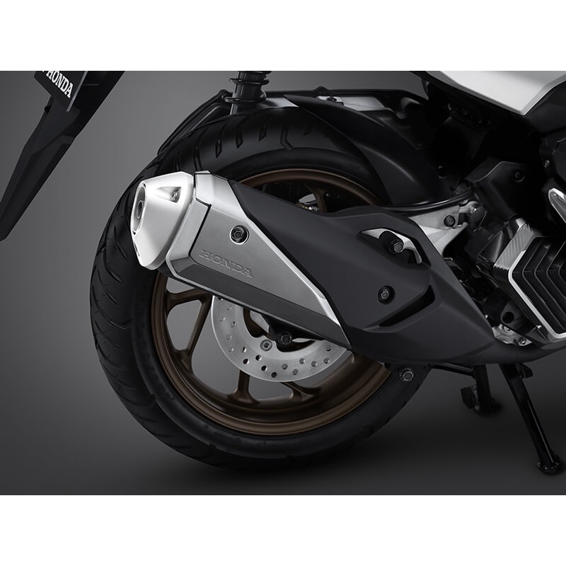 GARNISH COVER MUFFLER COVER MUFFLER HONDA VARIO 160