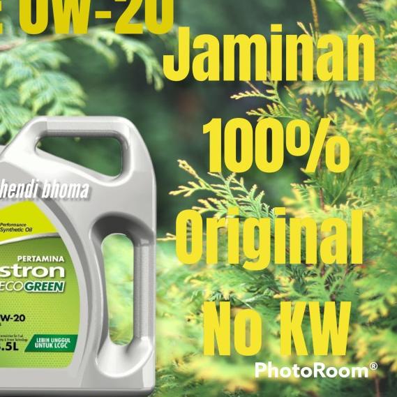 OLI PERTAMINA FASTRON ECO GREEN SAE 0W-20