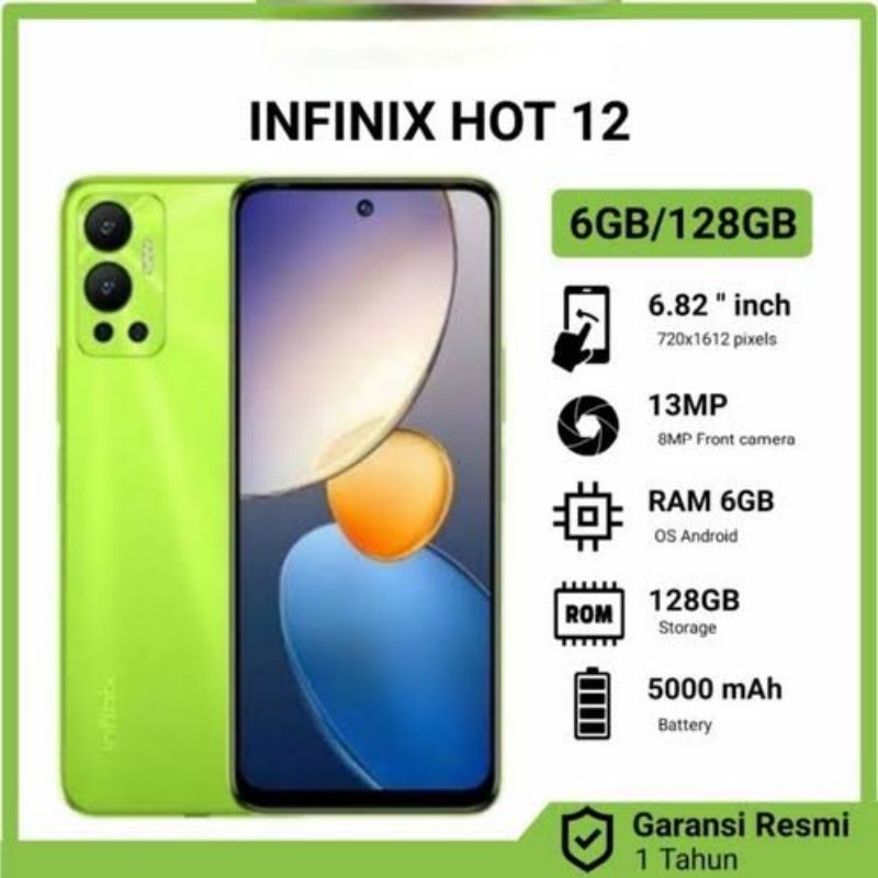 infinix hot 12 6/128