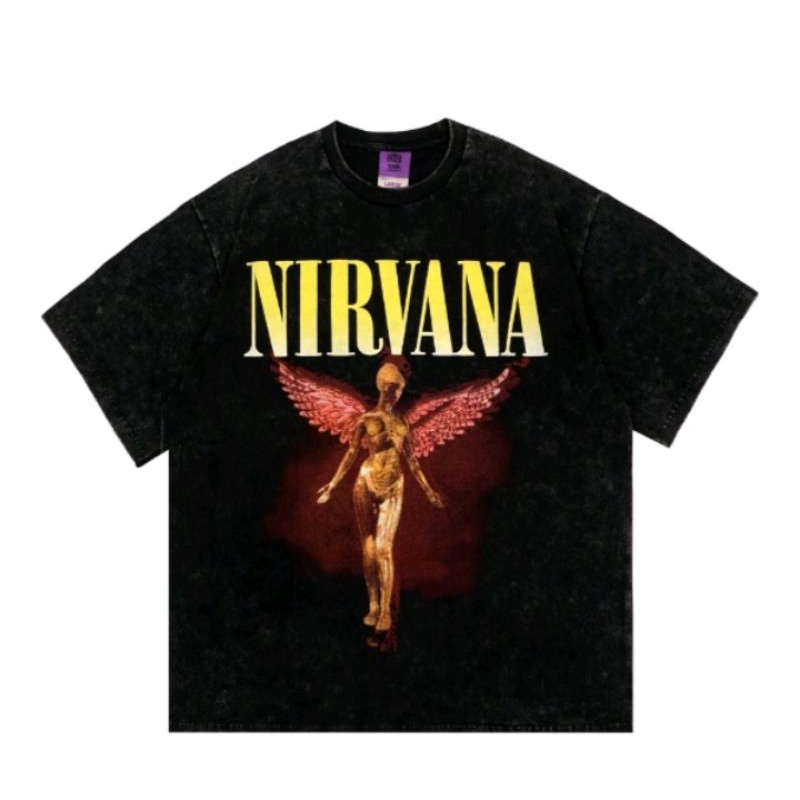 T-shirt Oversized Nirvana Tour