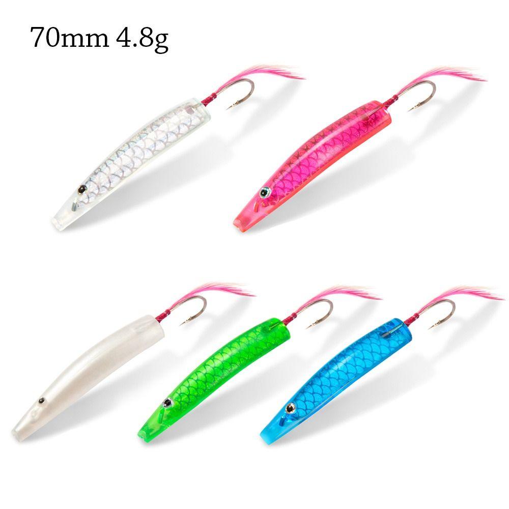 Preva 6Pcs/box Jepang Troli Memancing Umpan Baru Bluefish Yumizuno Memancing Swimbait decoys