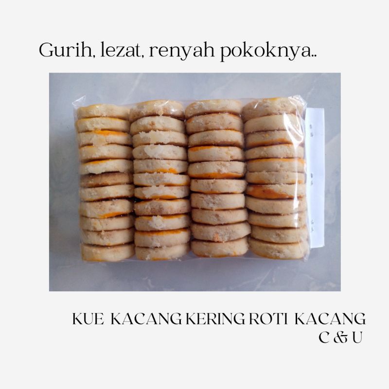 

Kacang kue 500 gr kacang roti kacang kering kue roti kering camilan