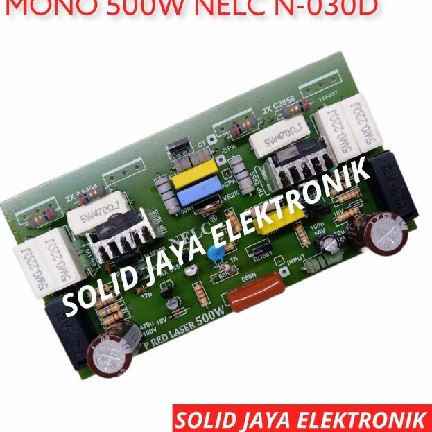 KIT DRIVER POWER RED LASER 500W MONO KIT AMPLIFIER AMPLI NELC N-030D