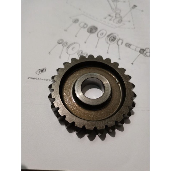 GIGI PENGHANTAR SELAHAN STATER RX KING GEAR PENGHANTAR STATER RX KING