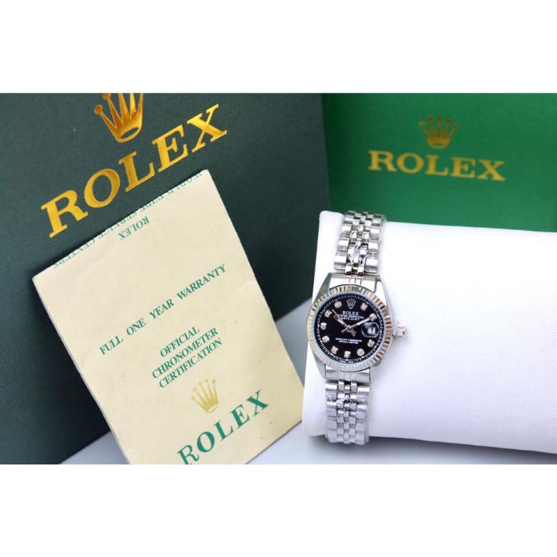 Jam Tangan Wanita Kecil Terlaris/Jam Tangan Rantai Rolex5174/Fhasion Wanita Mewah Murah