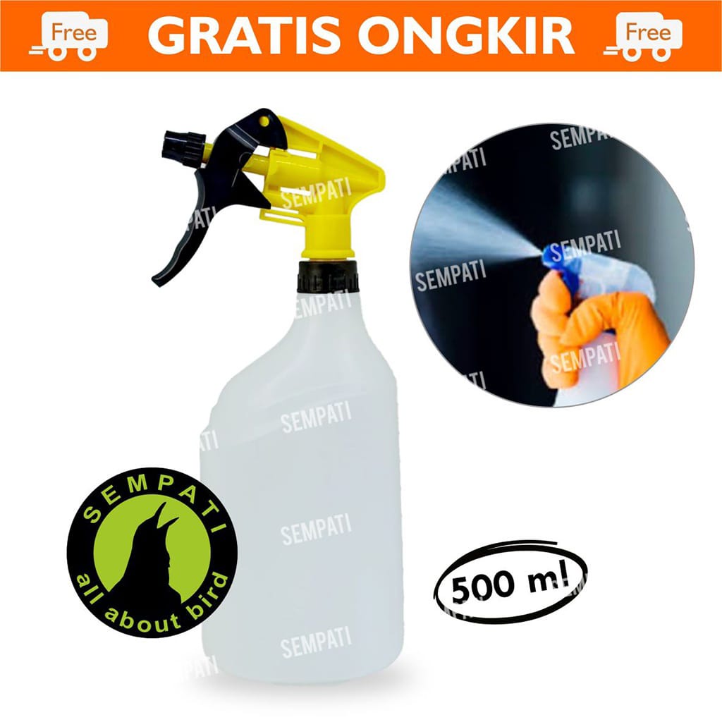 Botol Spray 1 Liter Semprotan Tanaman/ Semprotan Air Hand Sprayer / Semprotan Burung Kucing Anjing Import Botol Alat Penyiram Tanaman