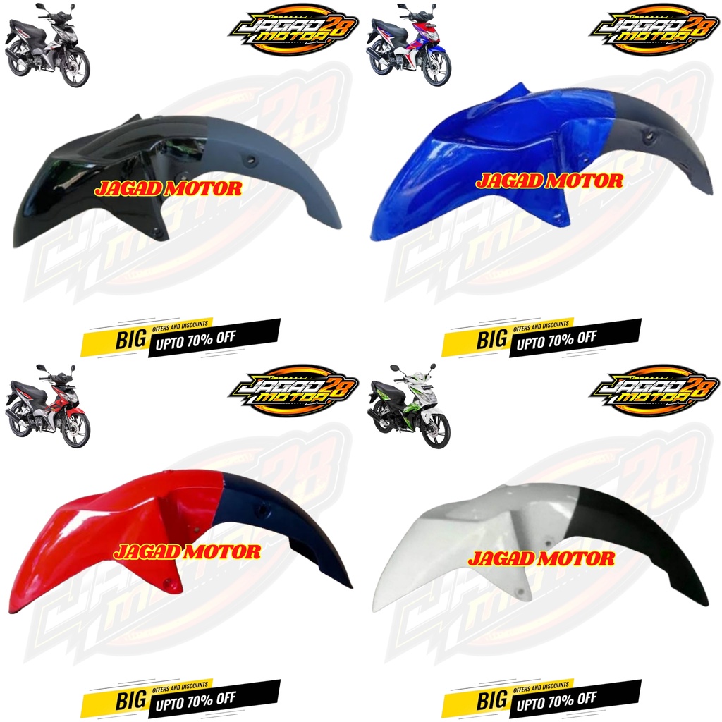 Spakbor Depan Honda Blade Lama Old 2008 - 2011 Hitam Putih Merah Biru / Slebor Depan Honda Blade Lama Old 2008 - 2011 Hitam Putih Merah Biru / Spakbor Sepakbor Slebor Depan Honda Blade Lama Old 2008 - 2011 Hitam Putih Merah Biru