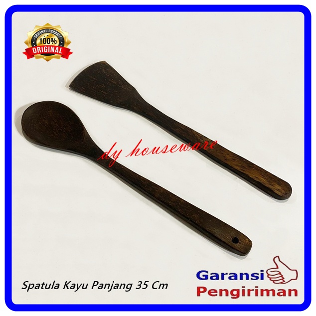 Jual Spatula Kayu Sodet Centong Kayu Panjang Cm Shopee Indonesia