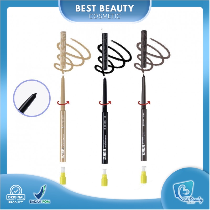 ★ BB ★  SOMETHINC SCANDAL Waterproof Retractable Eyeliner - Eyeliner Pensil